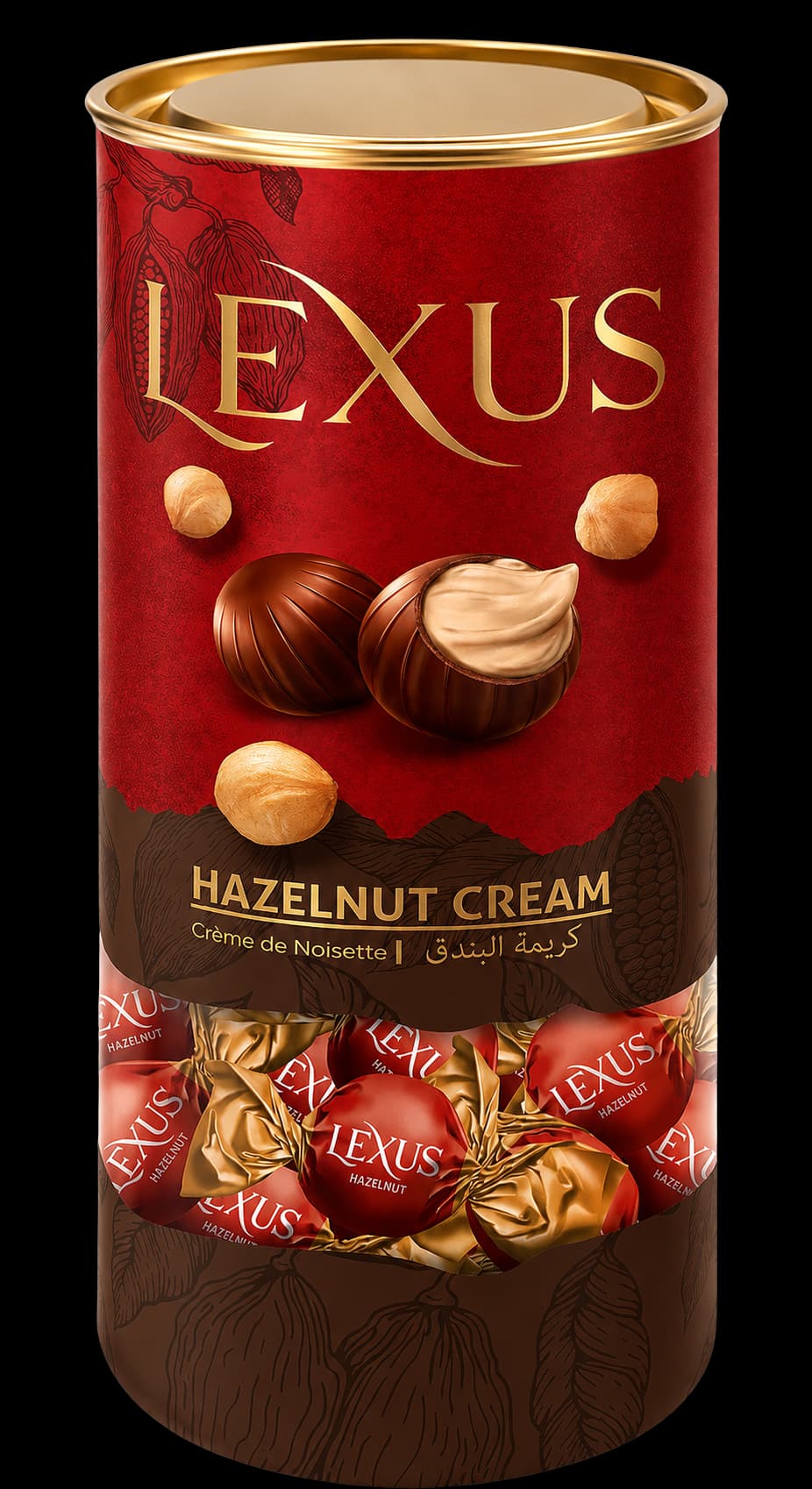 Lexus Hazelnut Cream Cylinder