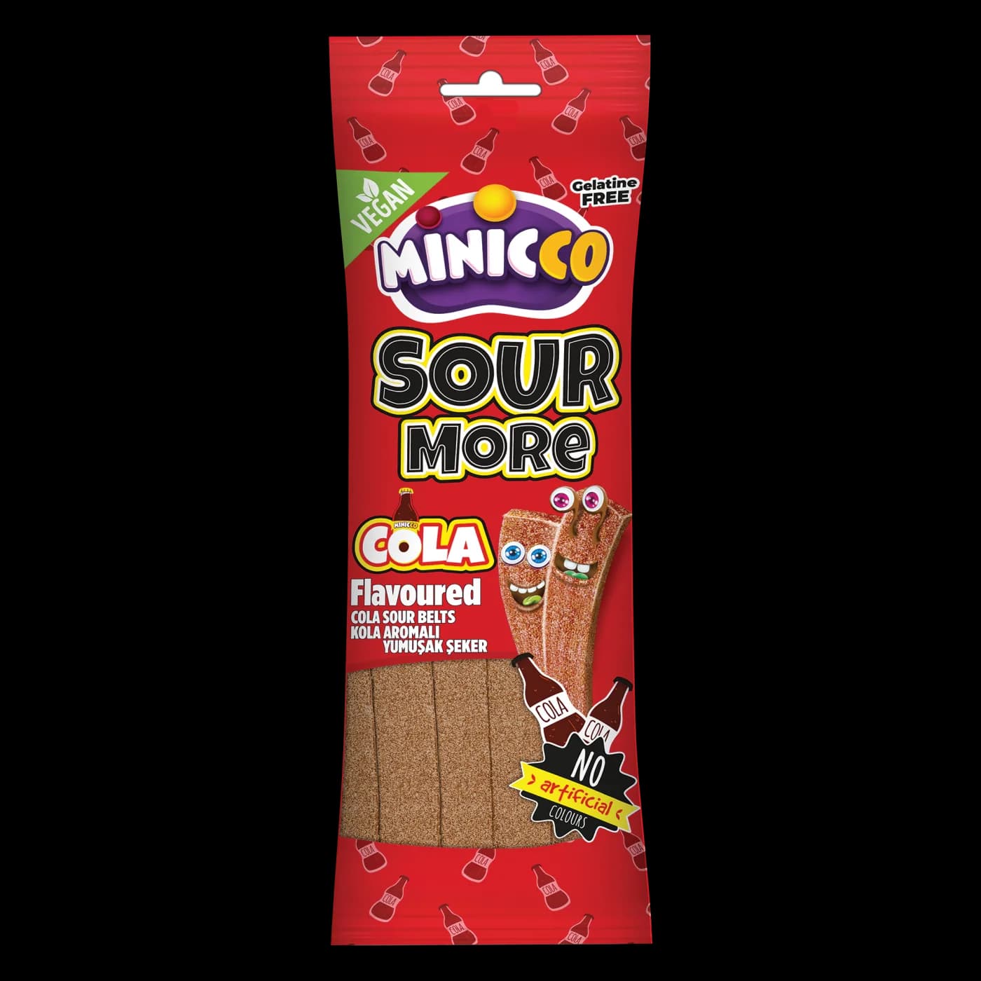 Minicco Sour Belt Cola 50g