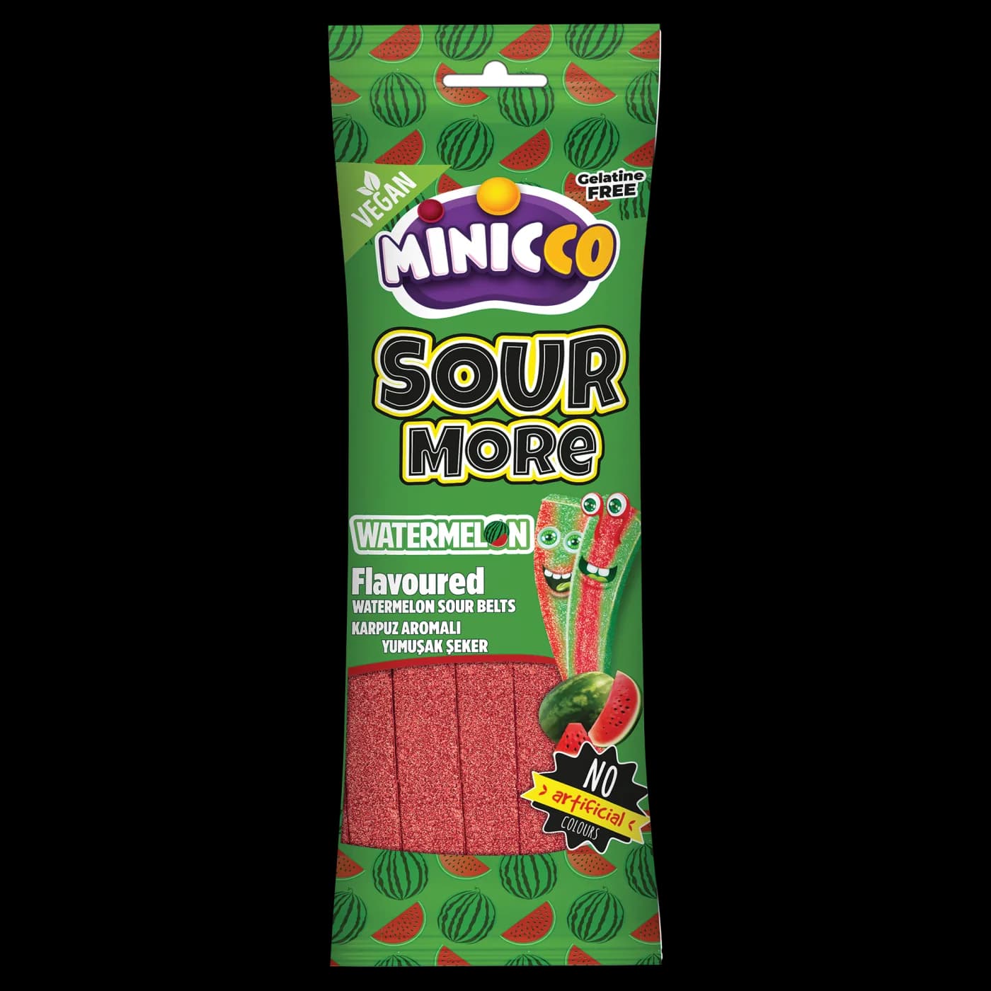 Minicco Sour Belt Watermelon 50g