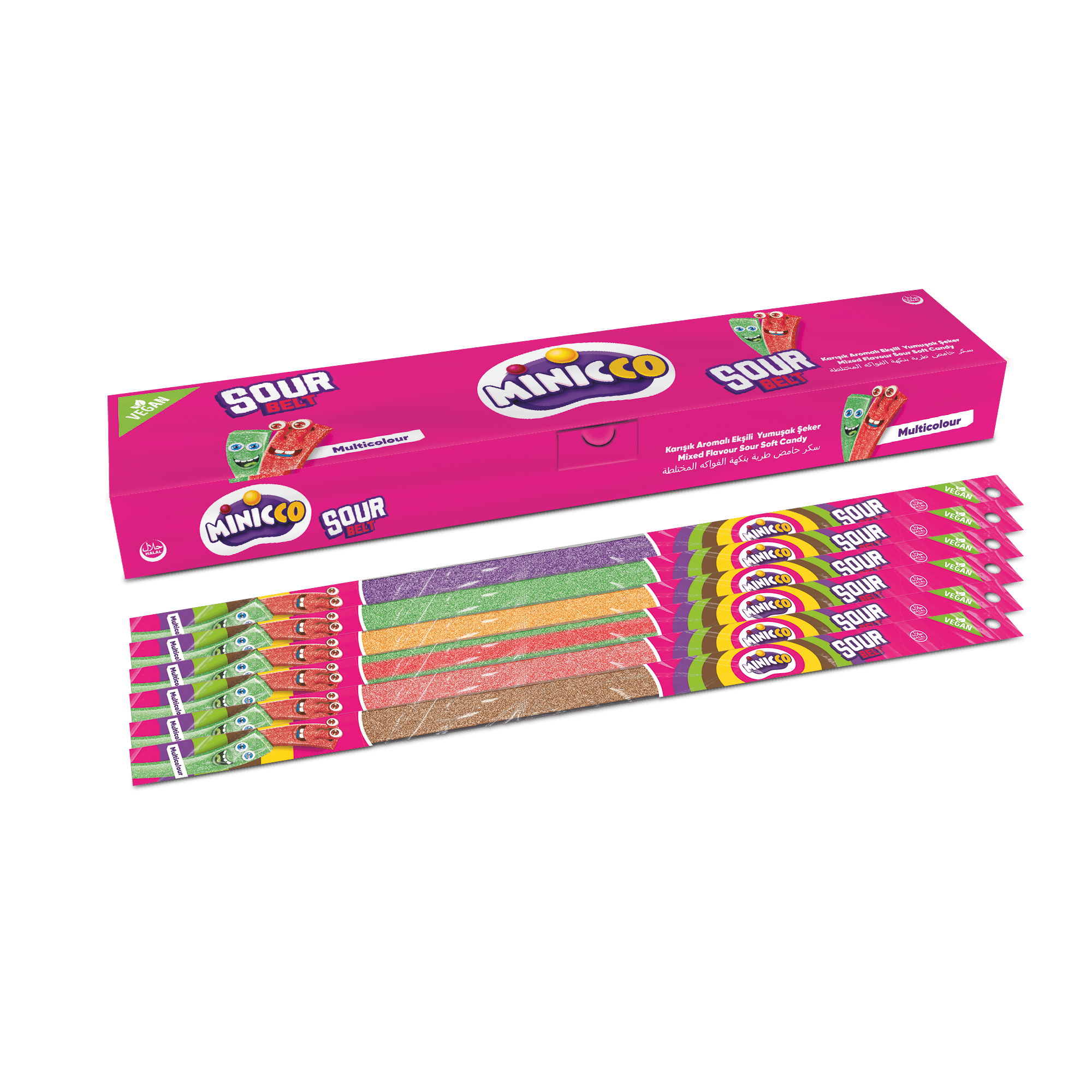 Minicco Sour Belt Multicolour 450g