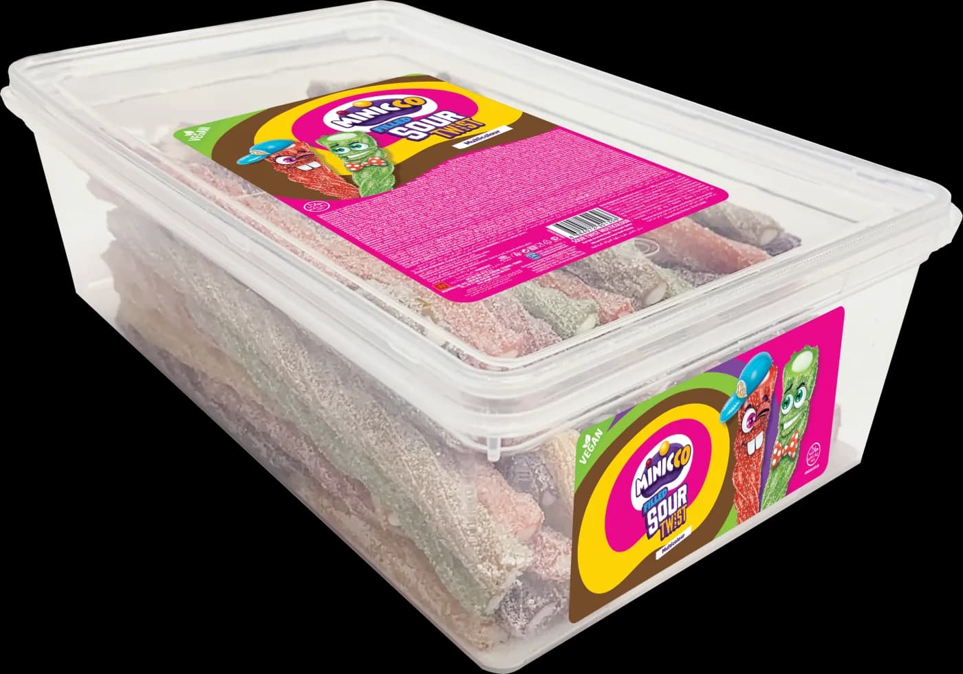 Minicco Sour Twist Multicolour 900g