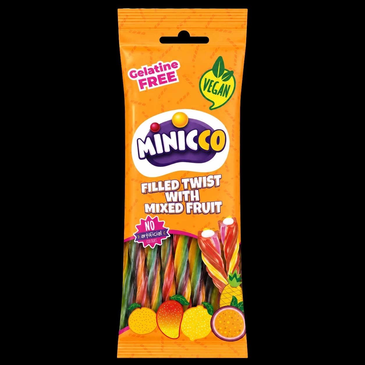 Minicco Filled Twist Mixed Fruit