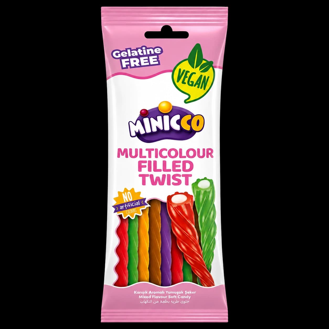 Minicco Filled Twist Multicolour