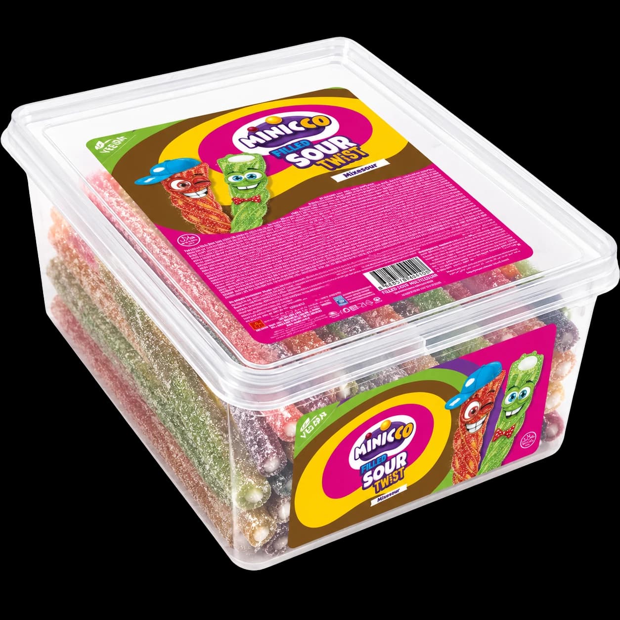 Minicco Filled Twist Multicolour 900g