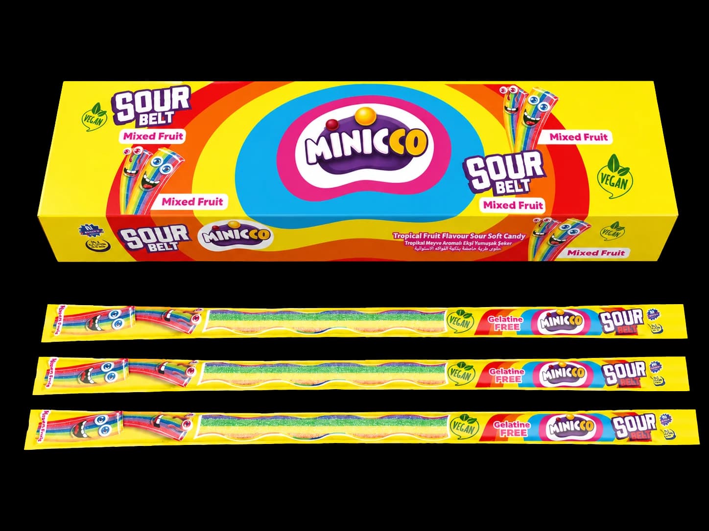 Minicco Sour Belt Multicolour 15g