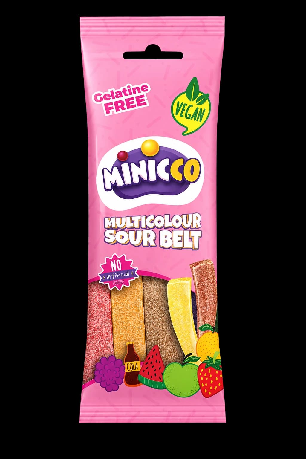 Minicco Sour Belt Multicolour 75g