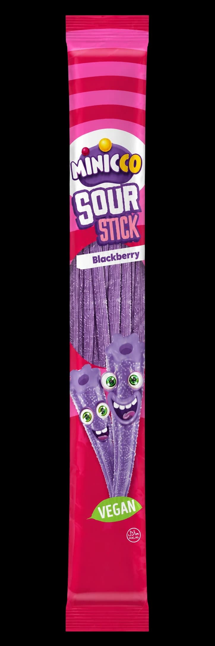 Minicco Sour Stick Blackberry 50g