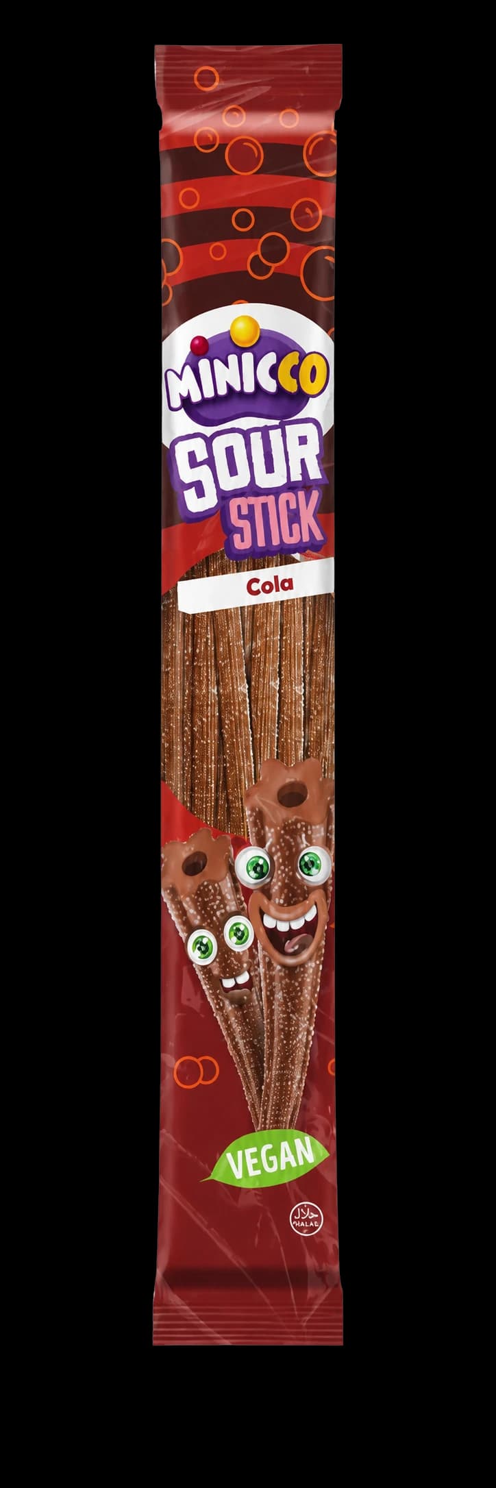 Minicco Sour Stick Cola 50g