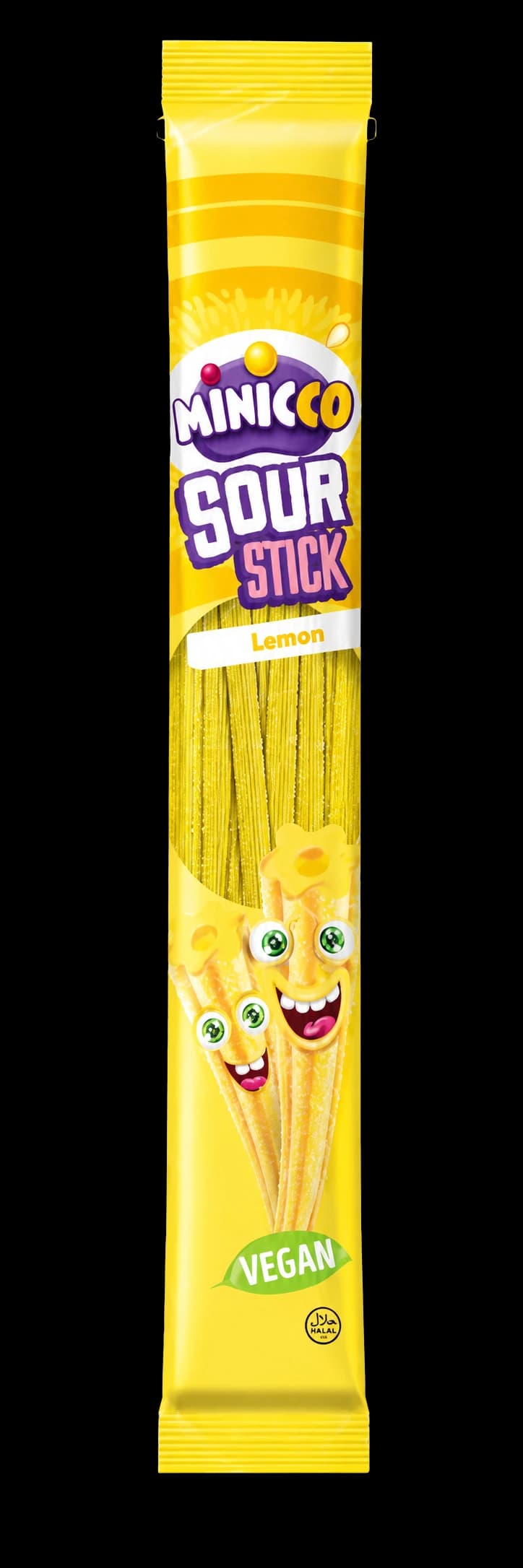 Minicco Sour Stick Lemon 50g