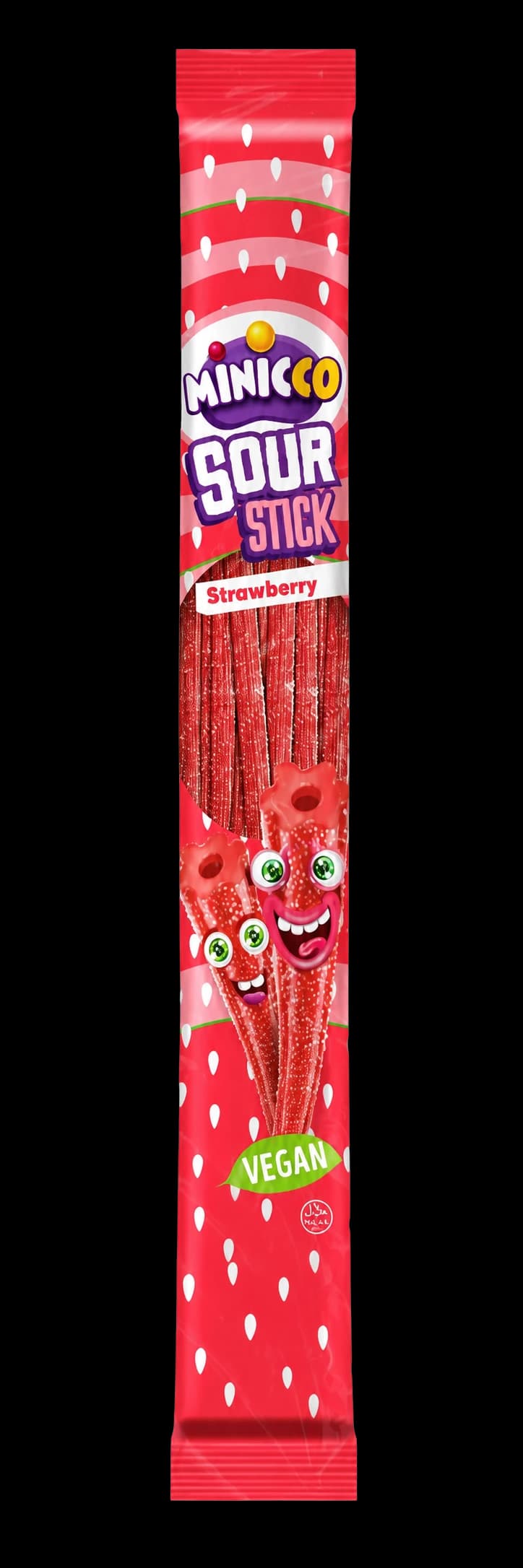 Minicco Sour Stick Strawberry