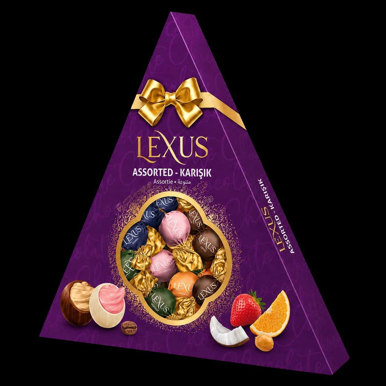 Lexus Milky Compound Chocolate Filled with Assorted Cream