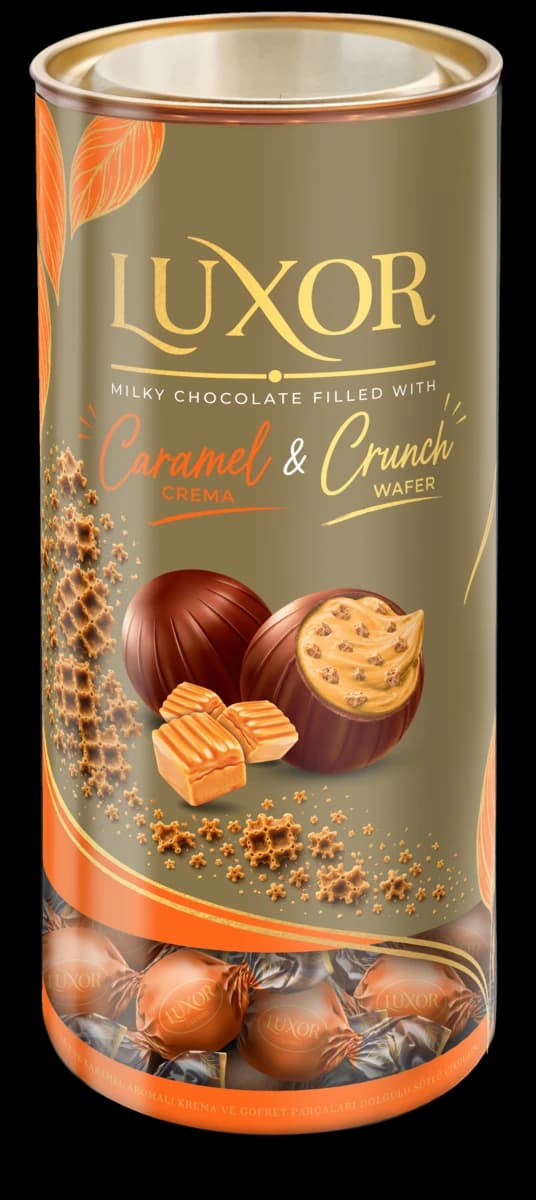 Caramelo Cilindro metalizado de 300 g
