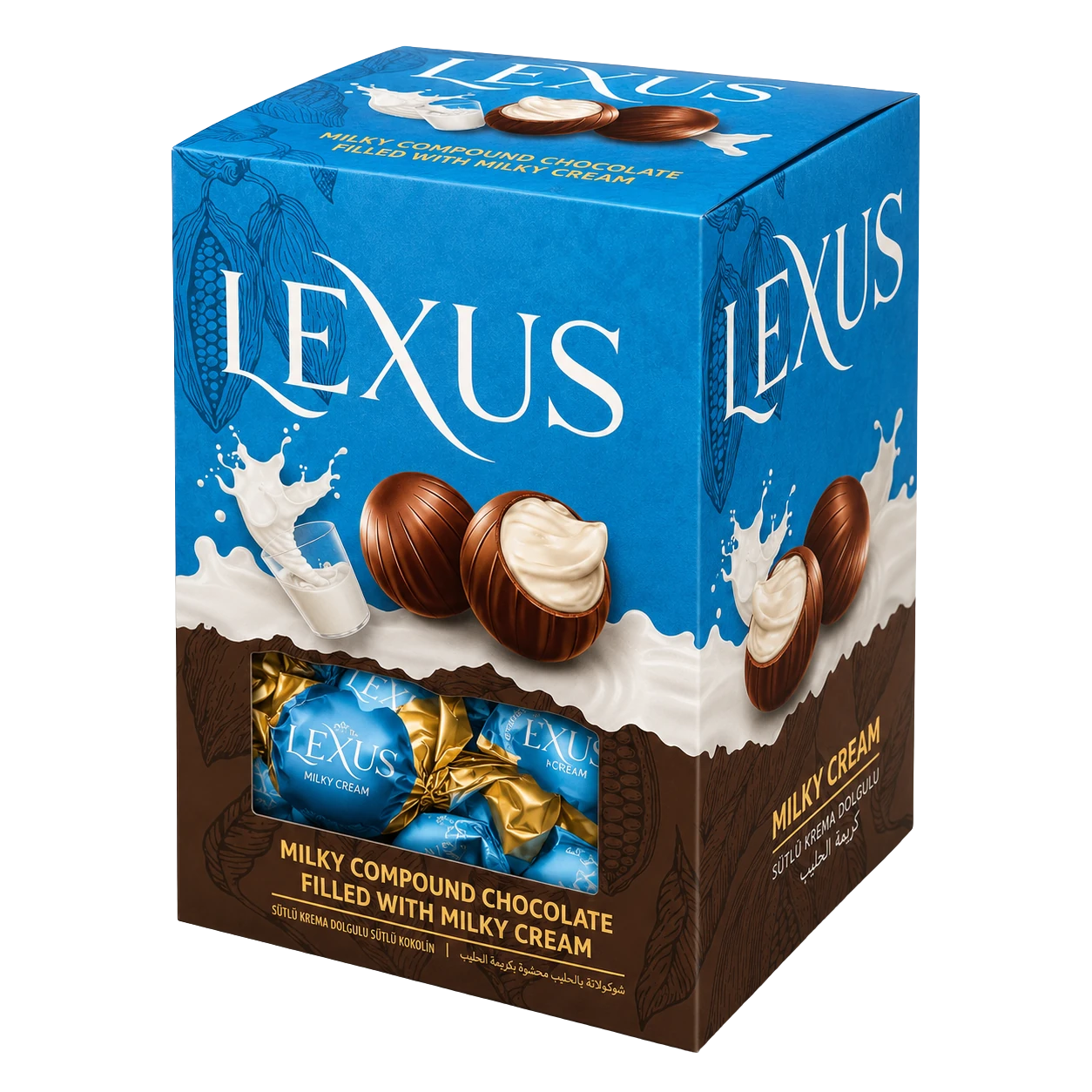 Lexus Milky Chocolate Filled with Milk Cream