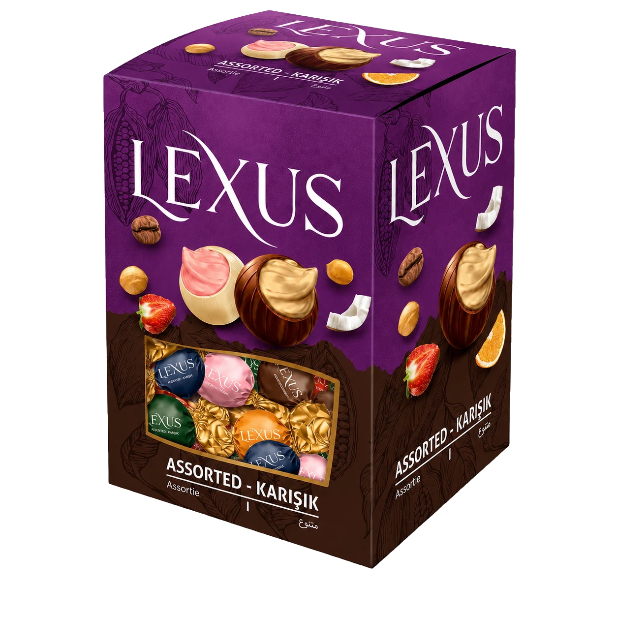 Lexus Milky Chocolate Assorted Cream Display Box