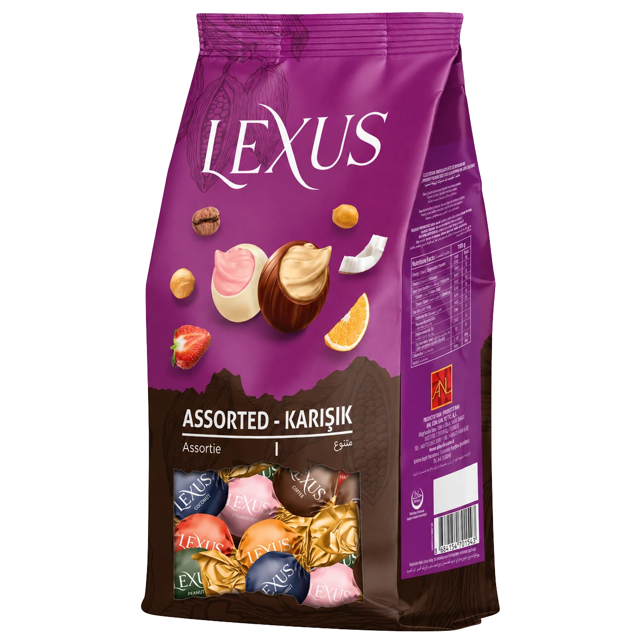 Lexus Milky Chocolate Filled with Assorted Cream