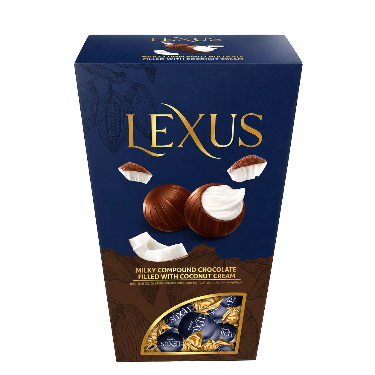 Lexus Milky Chocolate Filled with Coconut Cream