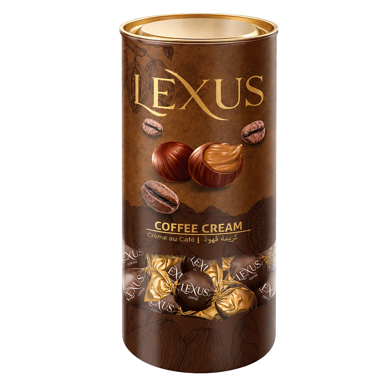 Lexus Milky Chocolate Filled with Coffee Cream
