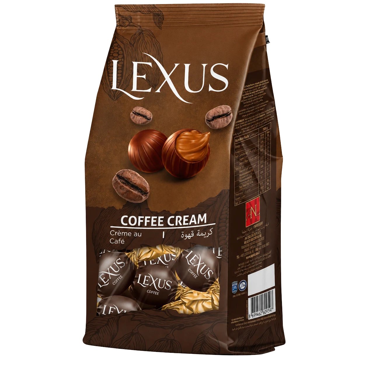 Lexus Milky Chocolate Filled with Coffee Cream