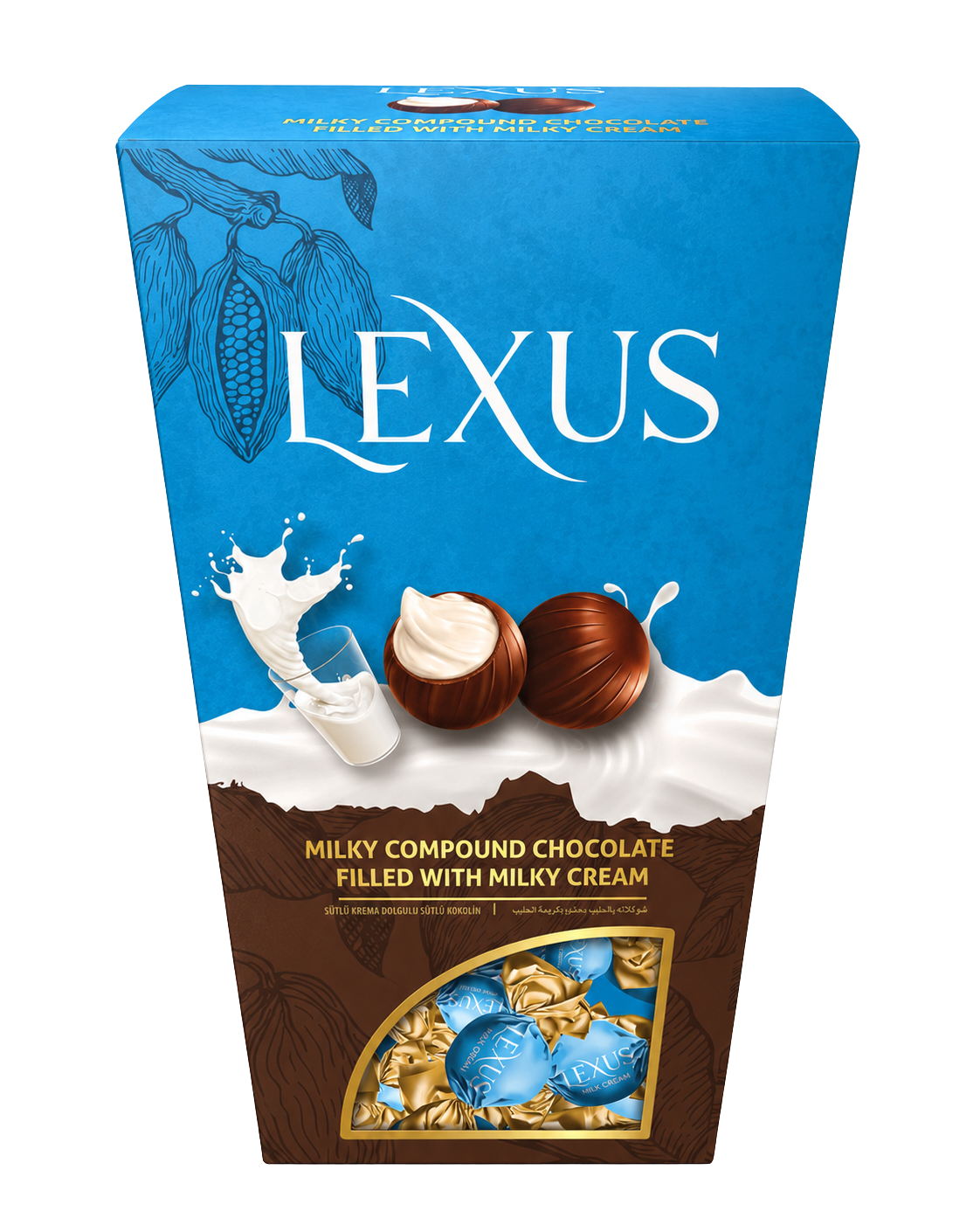 Lexus Milky Chocolate Filled with Milk Cream