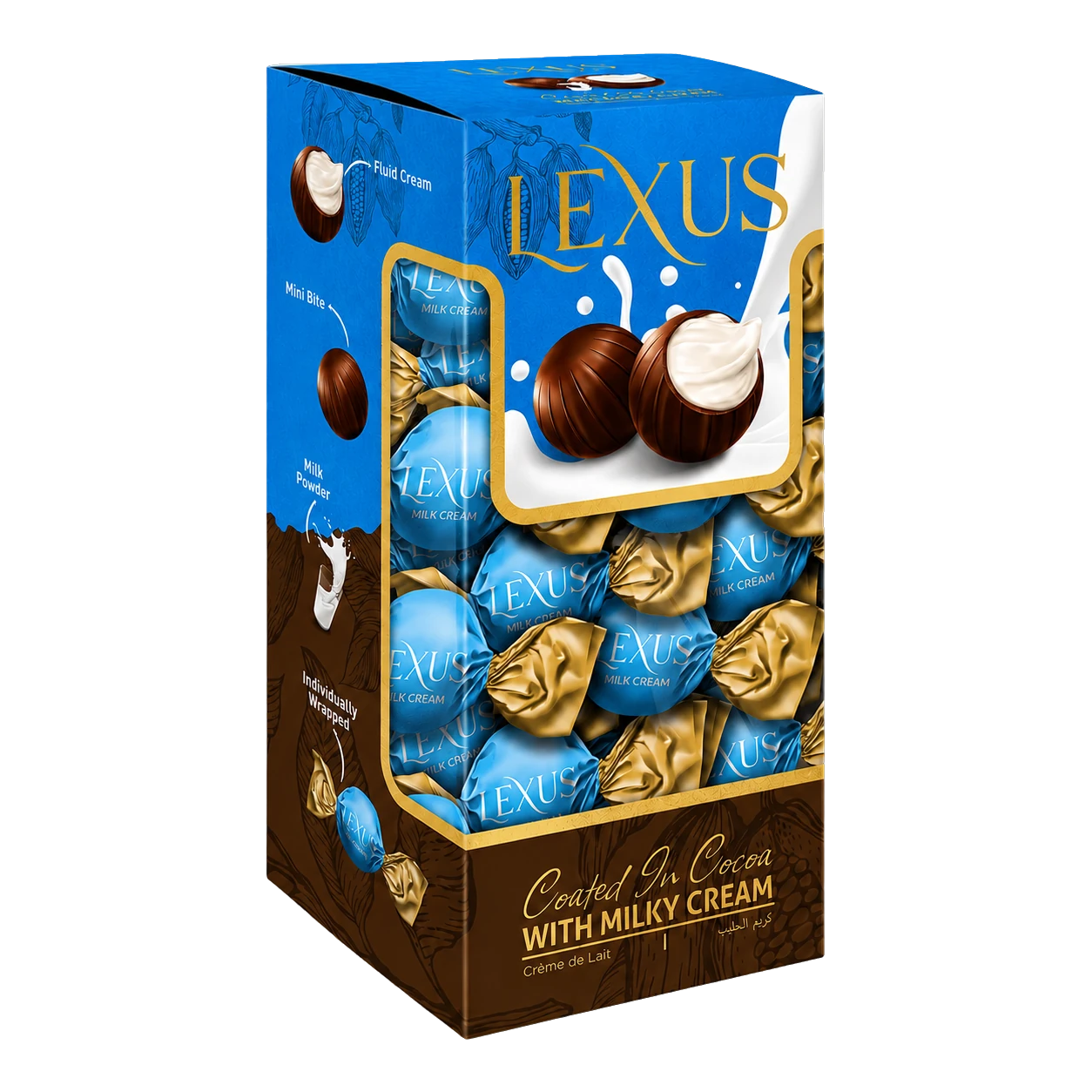 Lexus Milky Chocolate Filled with Milk Cream