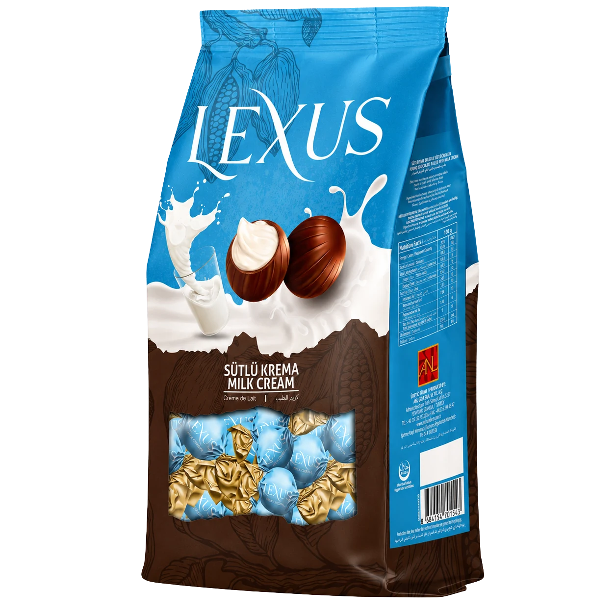 Lexus Milky Chocolate Filled with Milk Cream