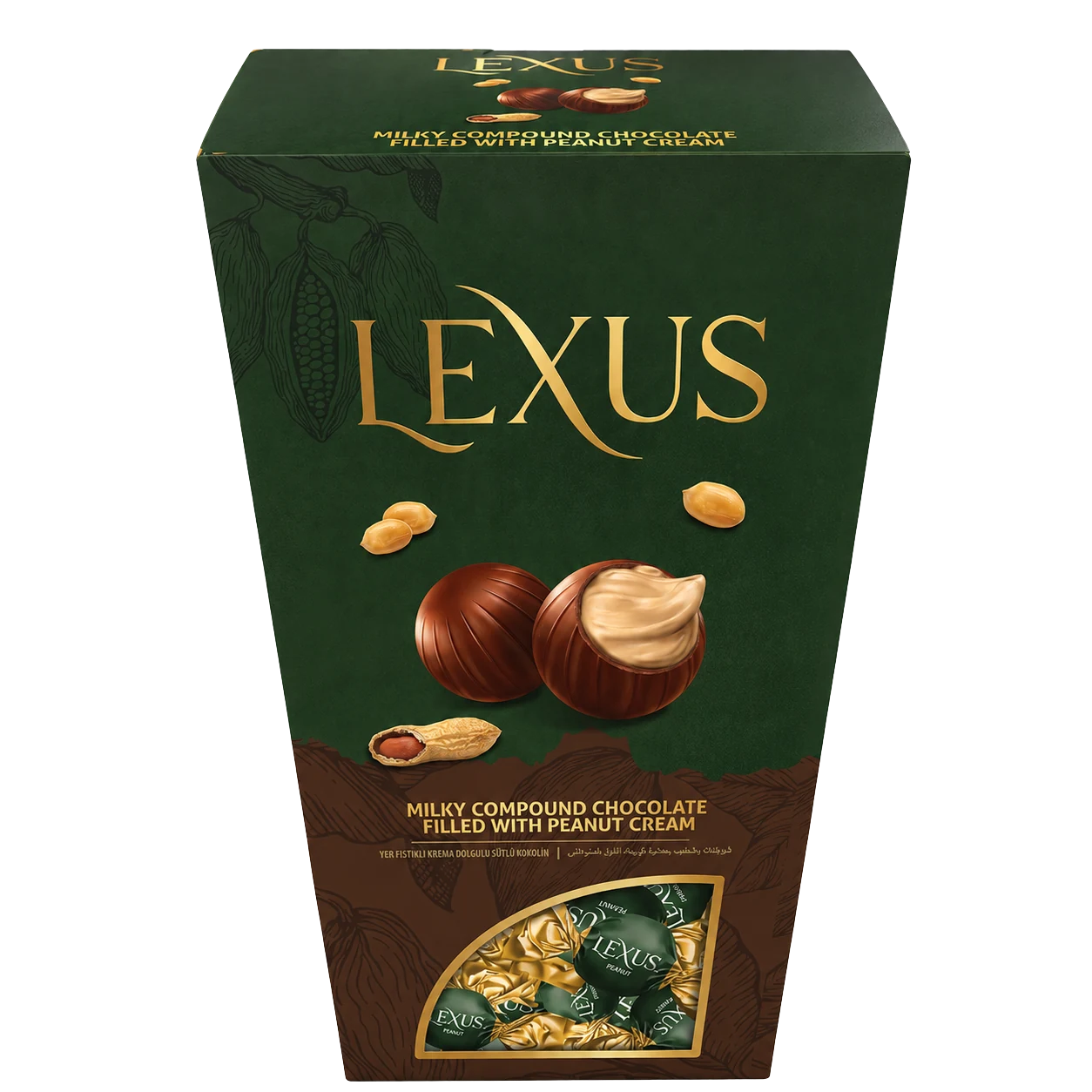 Lexus Milky Chocolate Filled with Peanut Cream