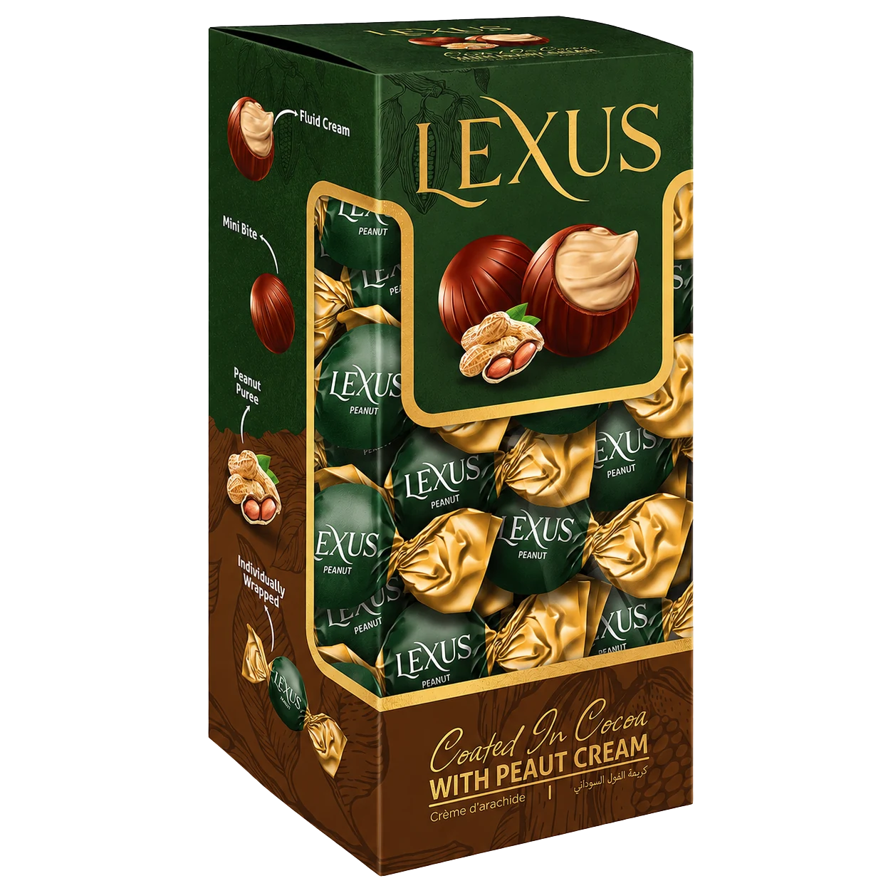 Lexus Milky Chocolate Filled with Peanut Cream