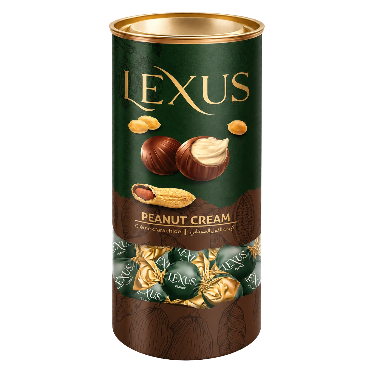Lexus Milky Chocolate Filled with Peanut Cream