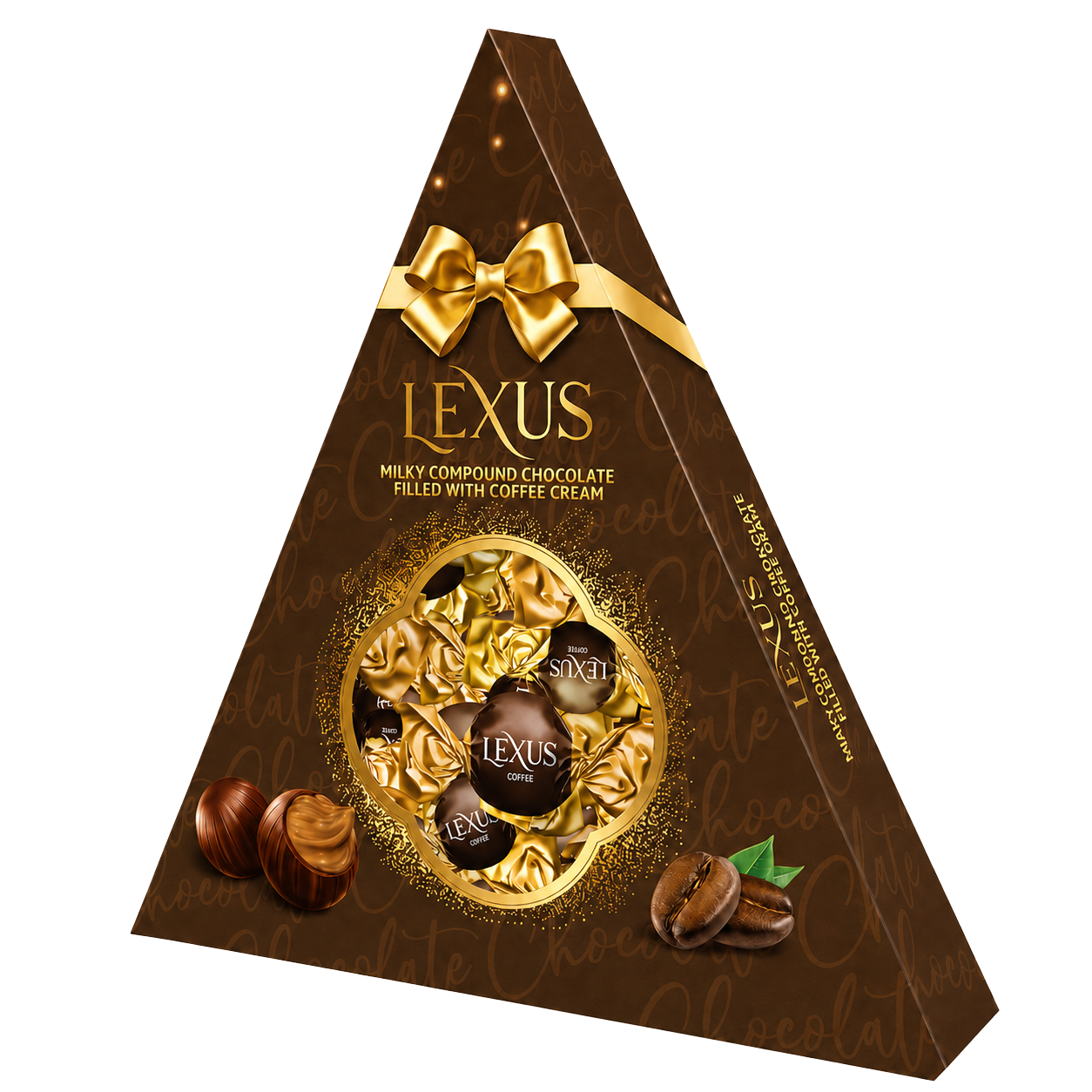 Lexus Milky Compound Chocolate Filled with Coffee Cream