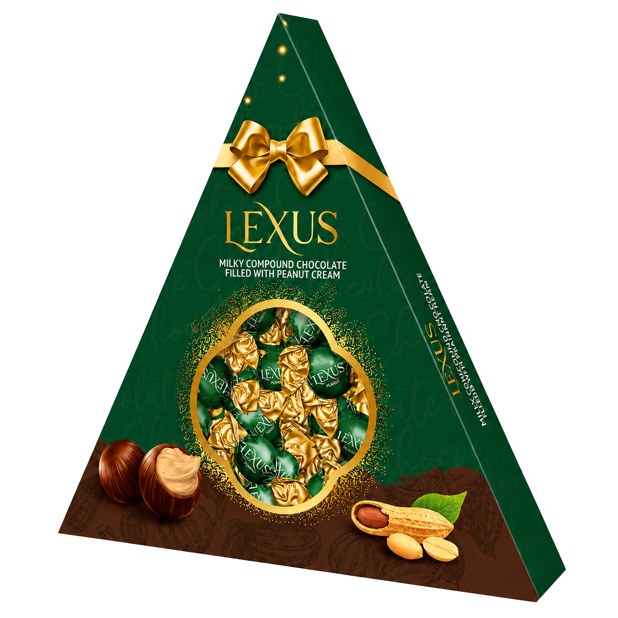 Lexus Milky Compound Chocolate Filled with Peanut Cream