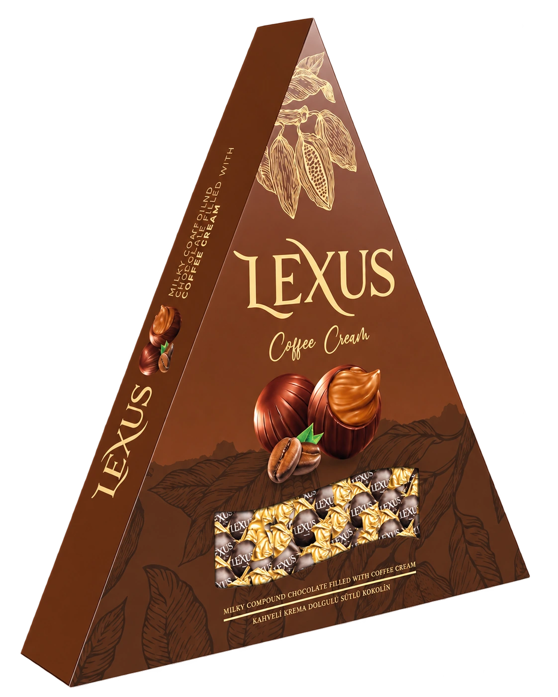 Lexus Milky Compound Chocolate Filled with Coffee Cream
