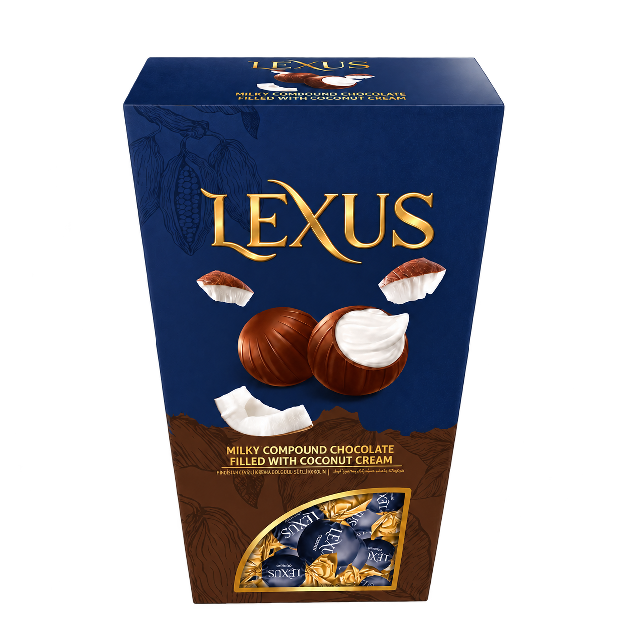 Lexus Milky Chocolate Filled with Coconut Cream