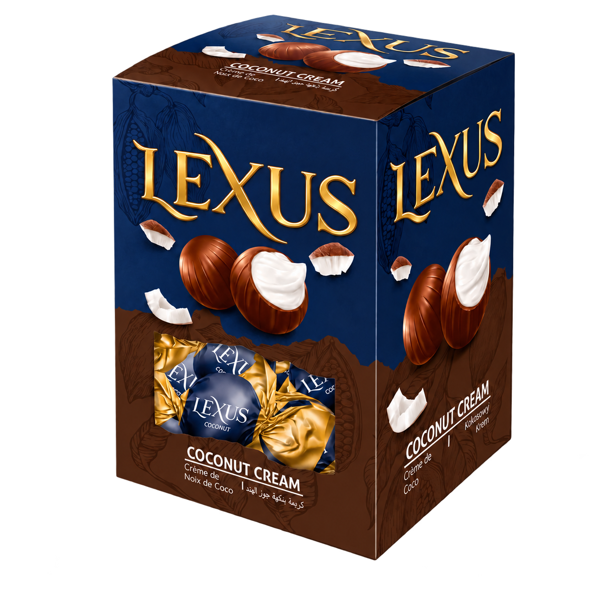 Lexus Milky Chocolate Filled with Coconut Cream