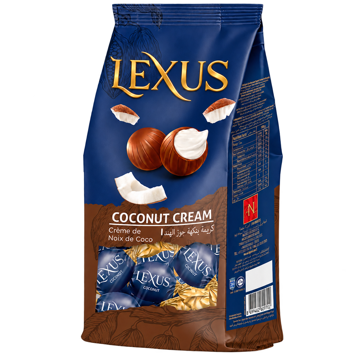 Lexus Milky Chocolate Filled with Coconut Cream