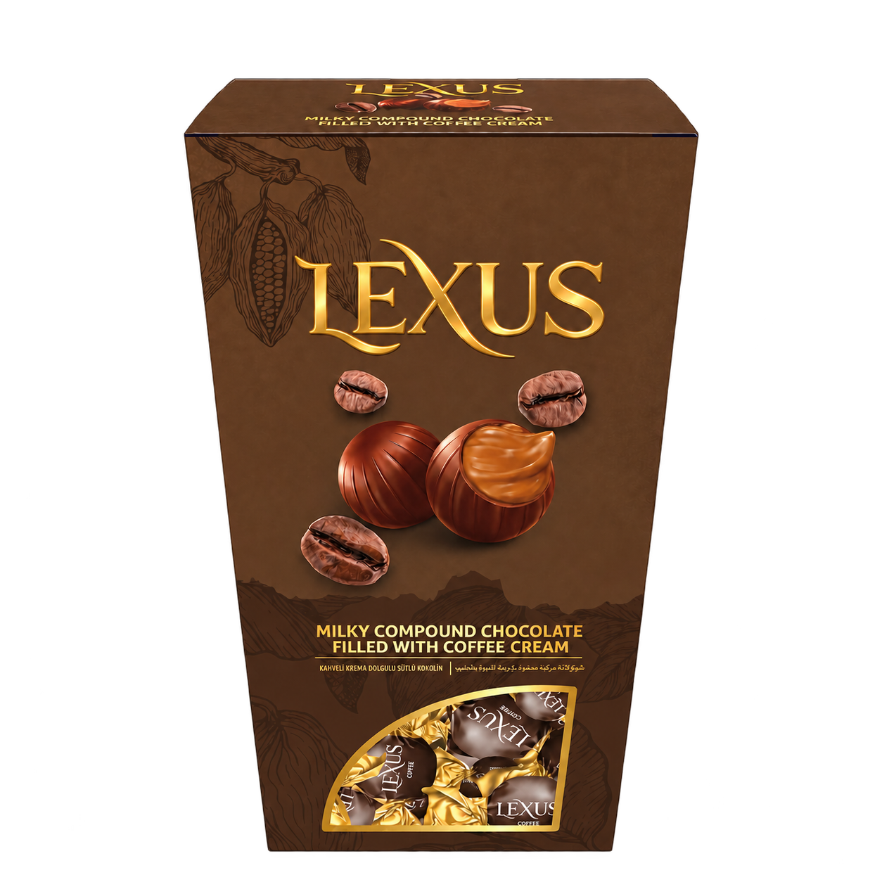 Lexus Milky Chocolate Filled with Coffee Cream