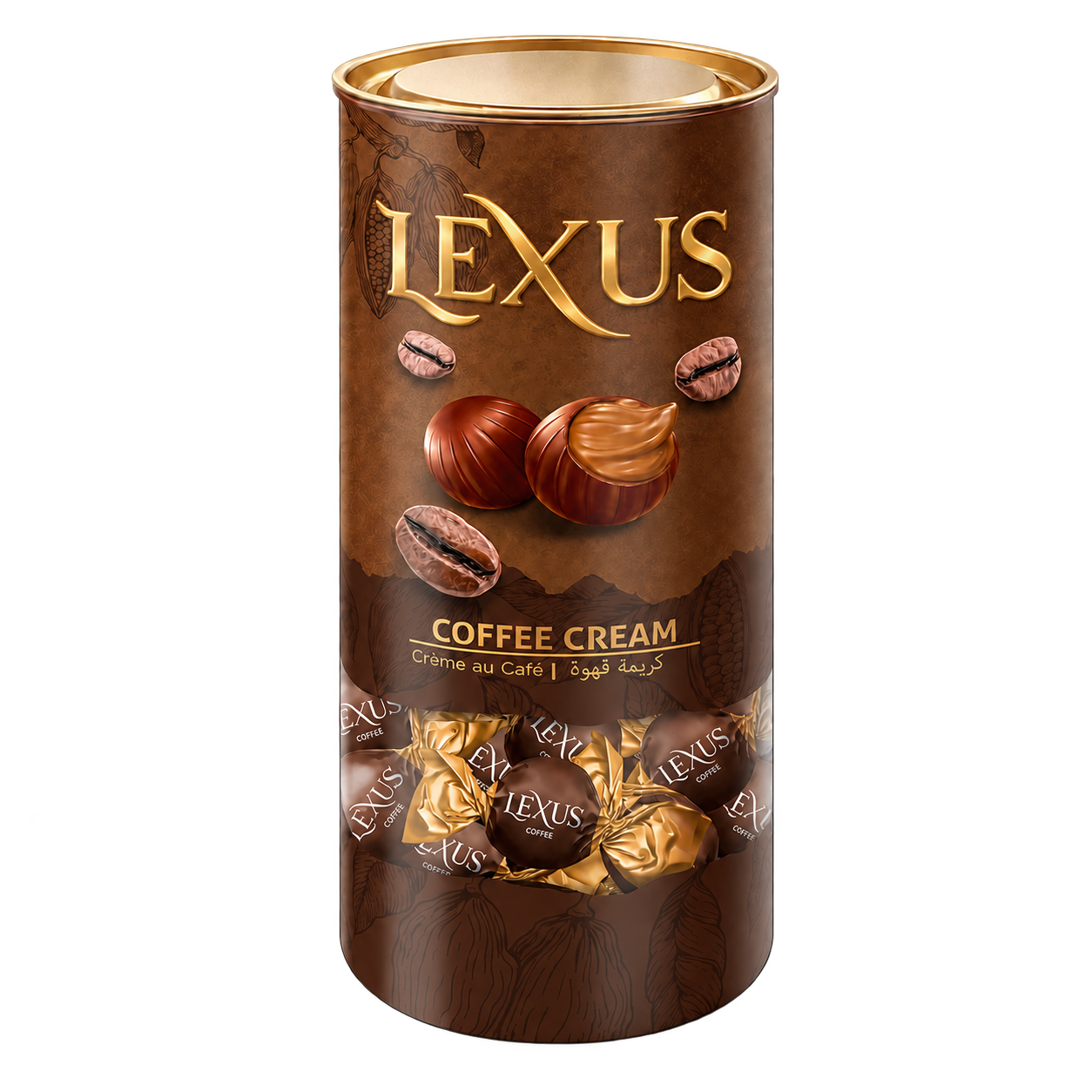 Lexus Milky Chocolate Filled with Coffee Cream