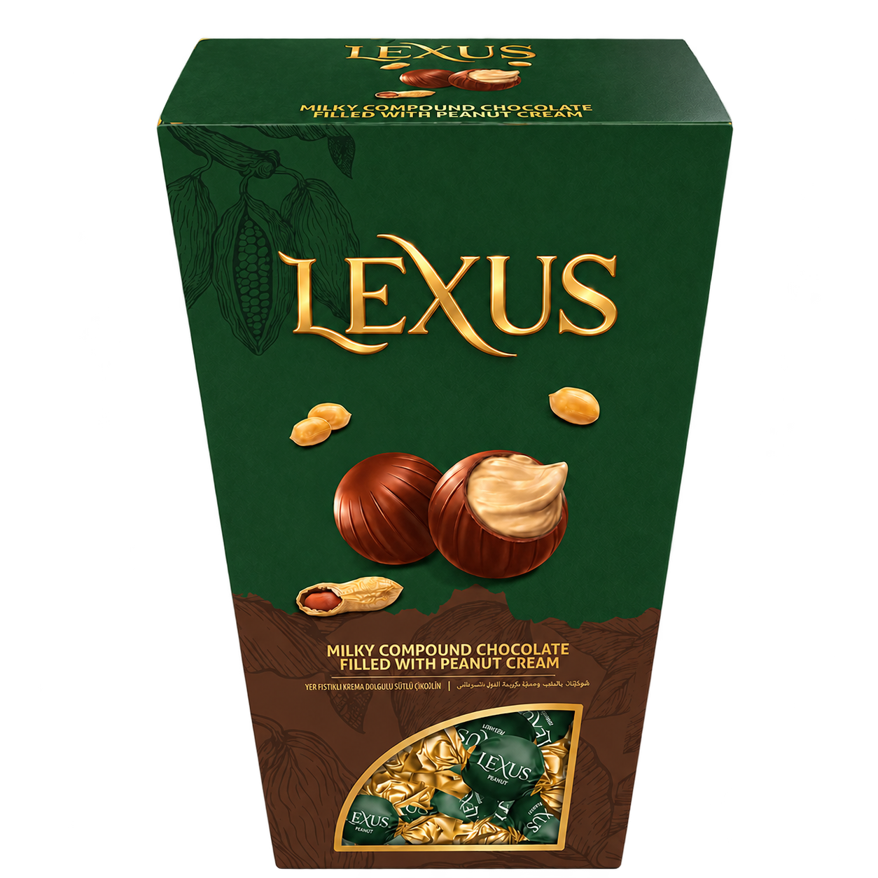 Lexus Milky Chocolate Filled with Peanut Cream