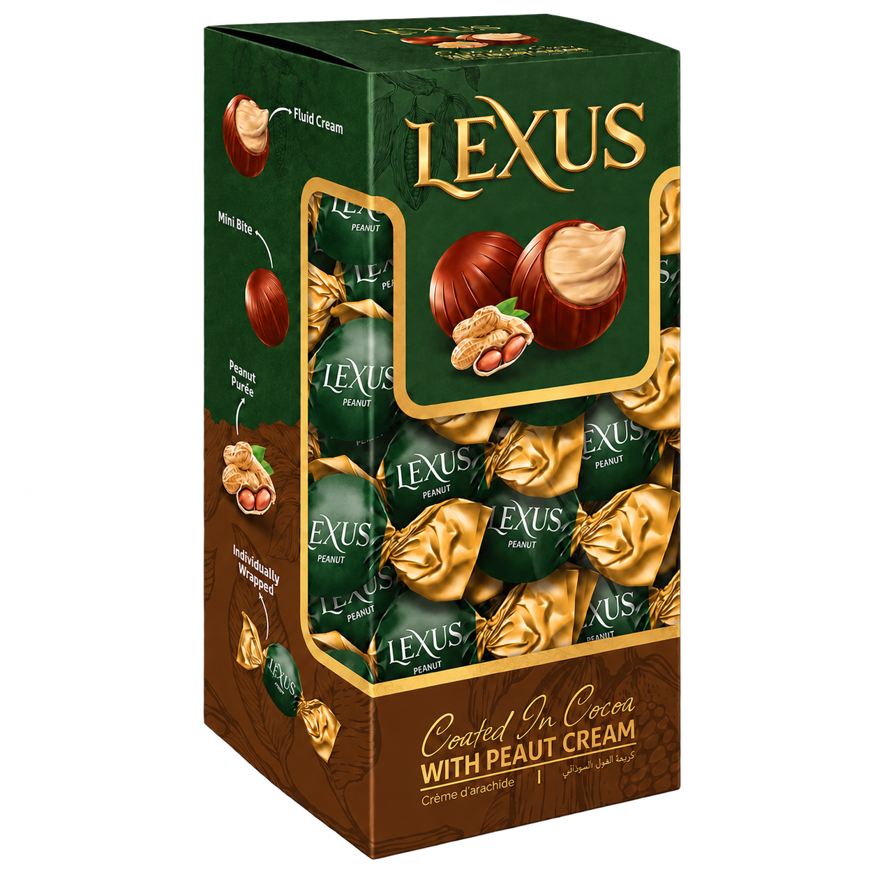 Lexus Milky Chocolate Filled with Peanut Cream