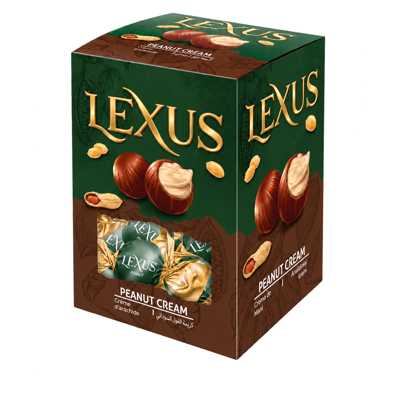 Lexus Milky Chocolate Filled with Peanut Cream