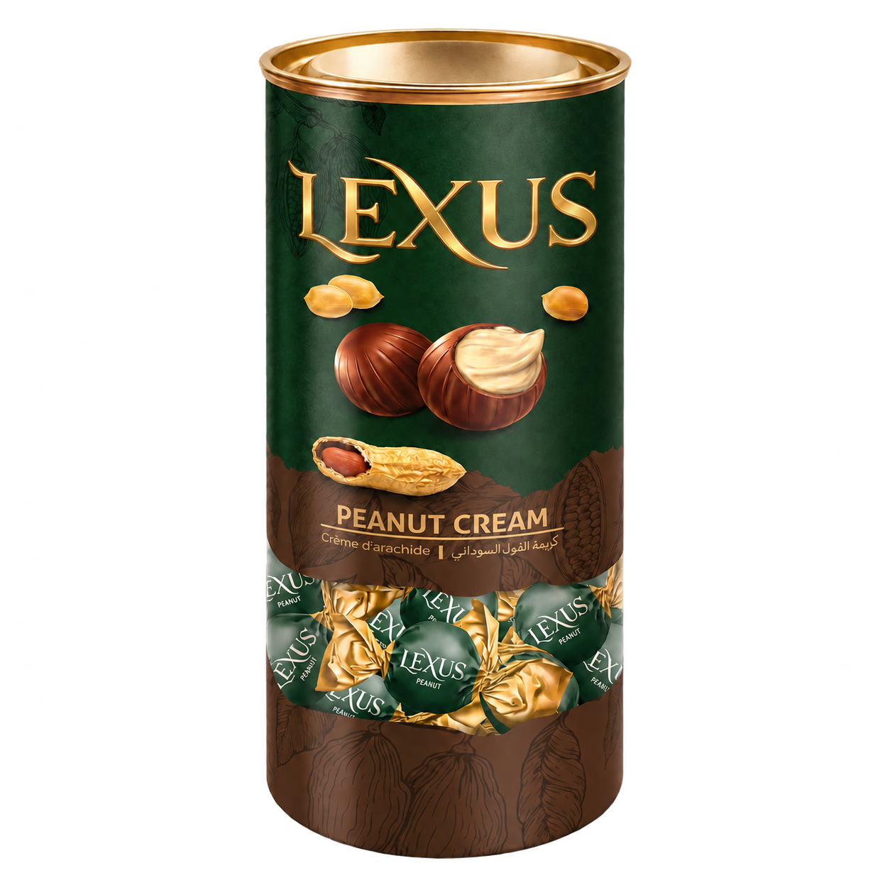Lexus Milky Chocolate Filled with Peanut Cream