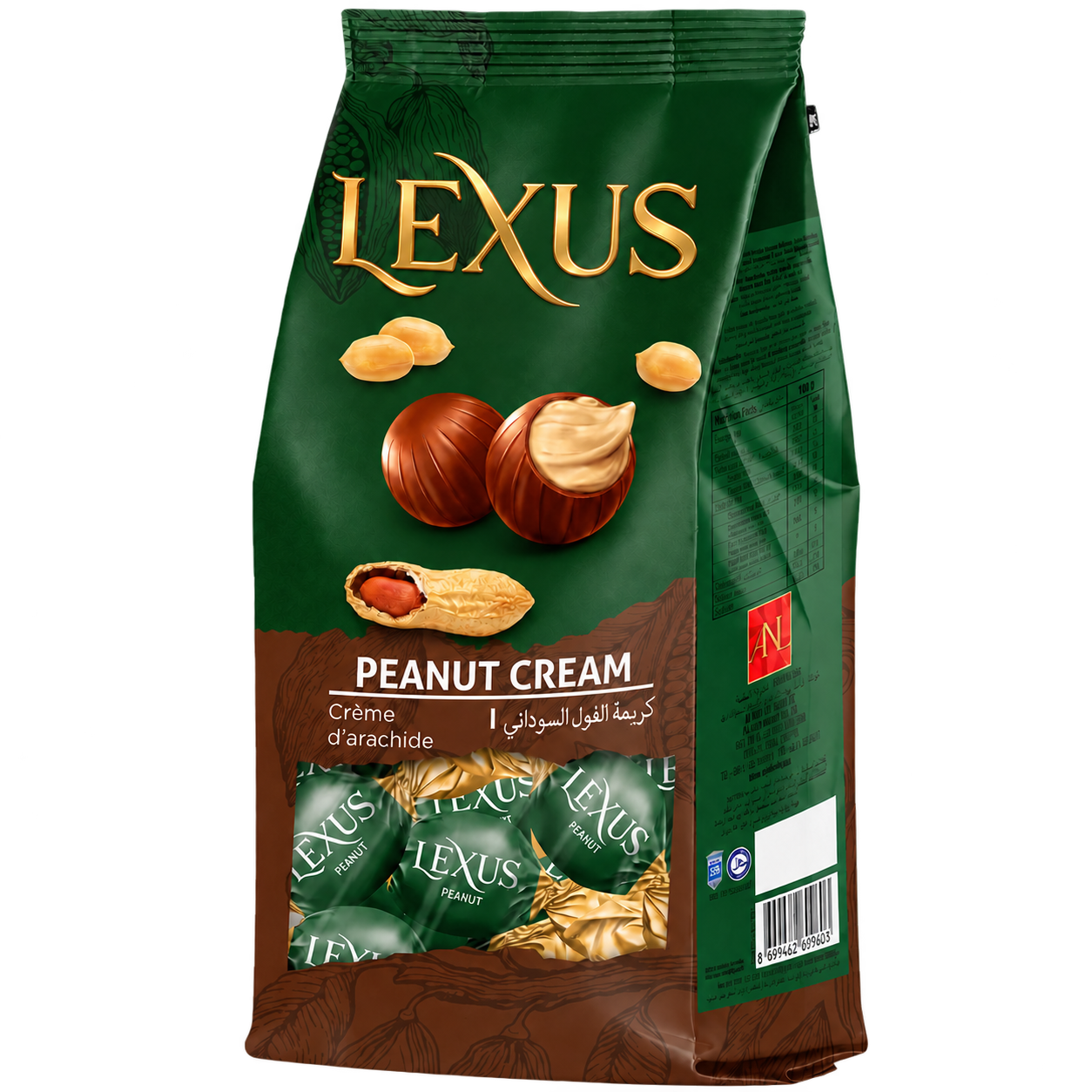 Lexus Milky Chocolate Filled with Peanut Cream