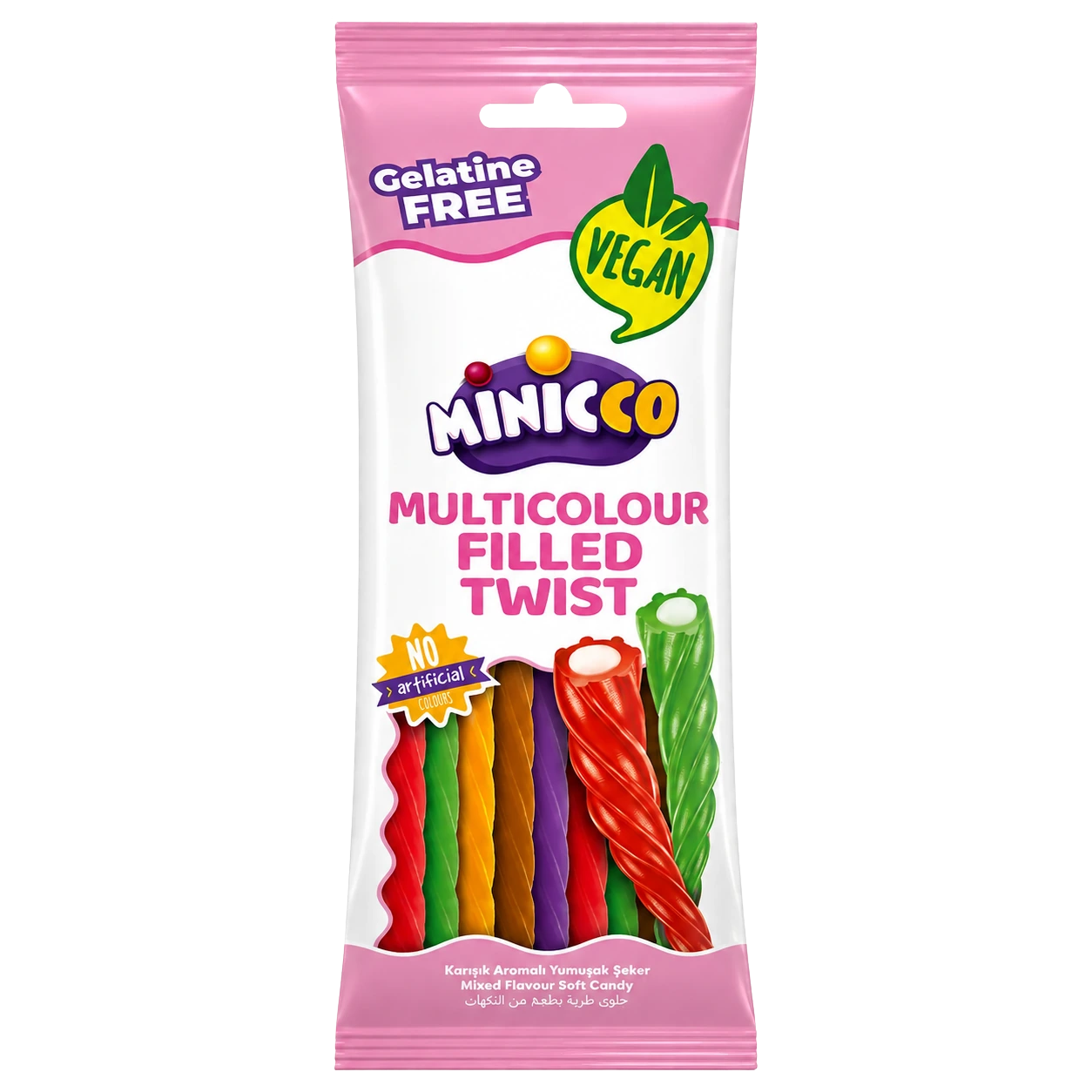 Minicco Filled Twist Multicolour