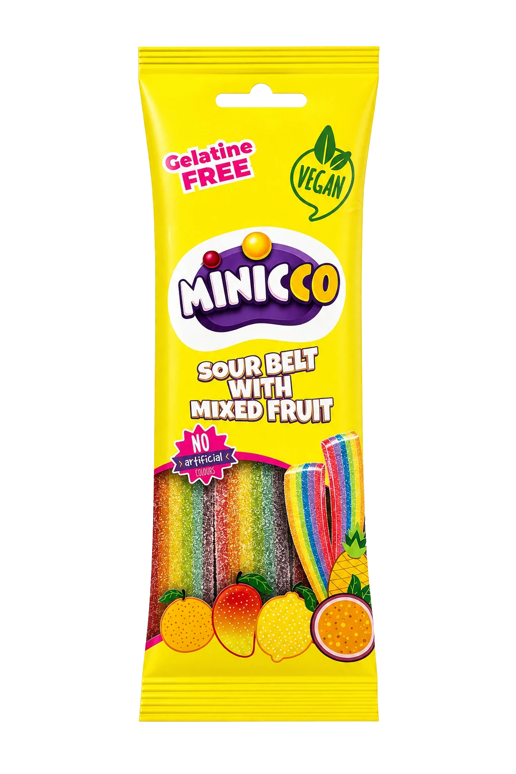 Minicco Sour Belt Mixed Fruit